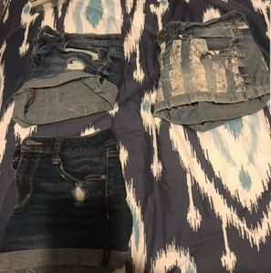 Jean shorts